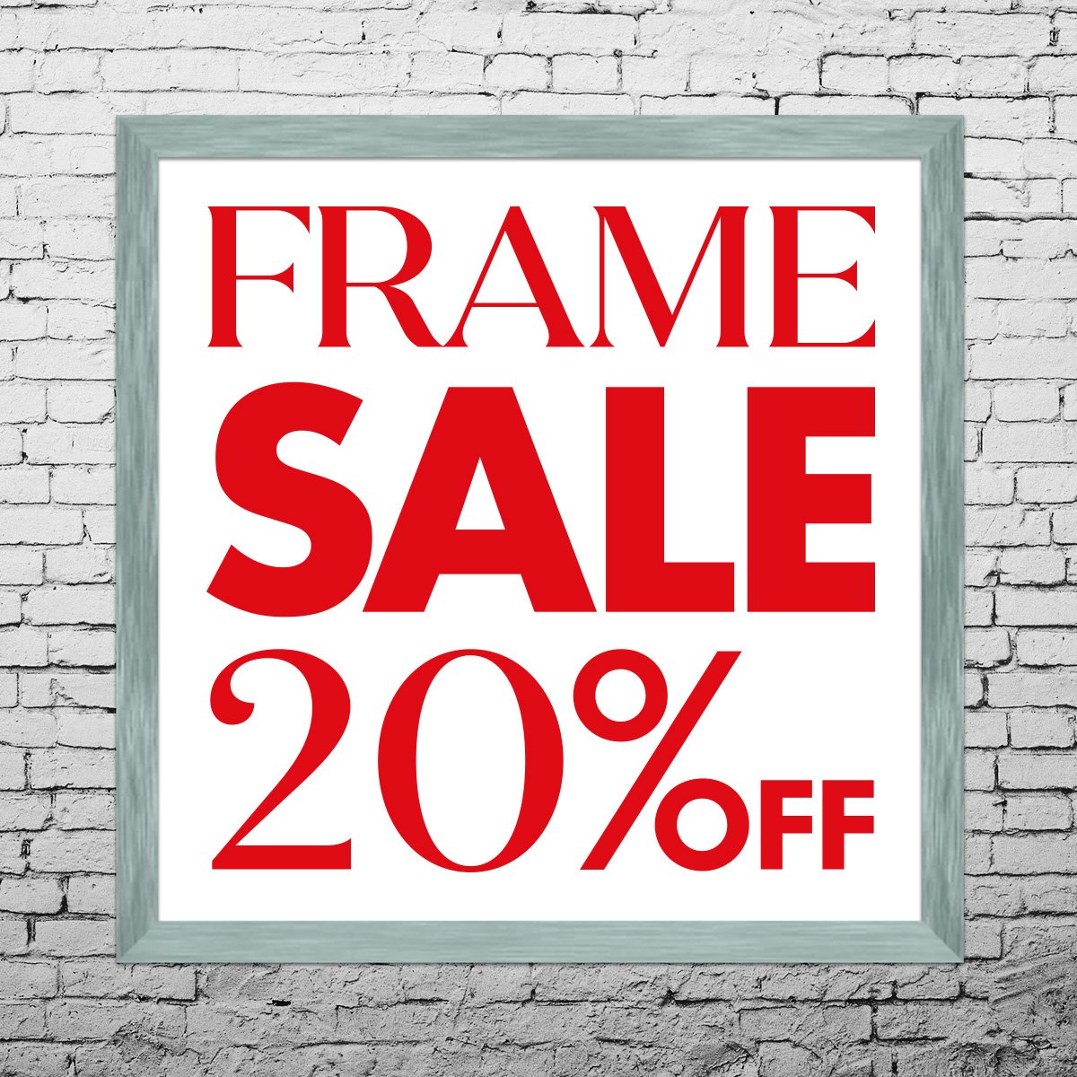 20% Off All Frames