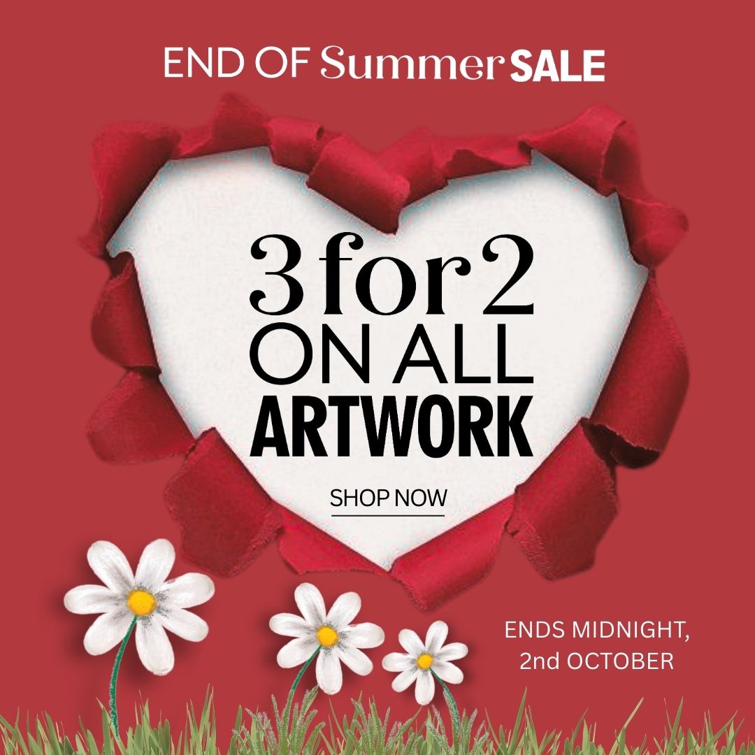 3 for 2 on All Artwork
