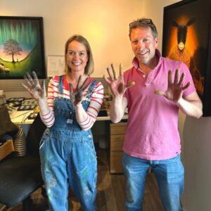 Picture of Julian Norton - The Yorkshire Vet and Lucy Pittaway