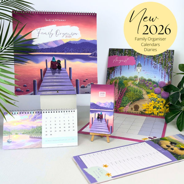 The 2026 Lucy Pittaway Calendars and Diaries Have Arrived