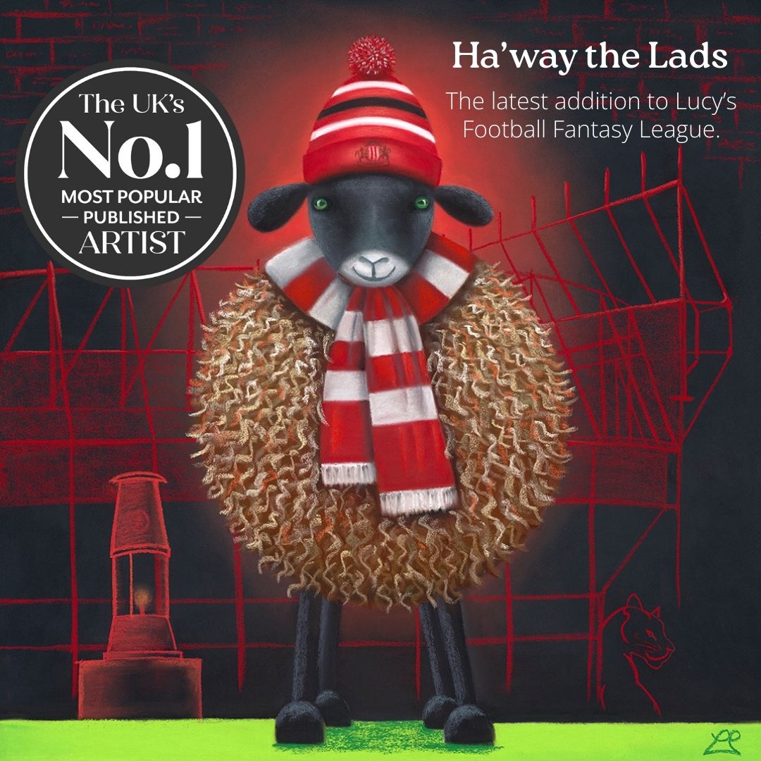 Ha’way the Lads: New Sunderland AFC Artwork – Lucy Pittaway