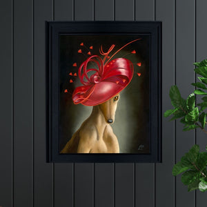 New Artwork: “Lady in Red”