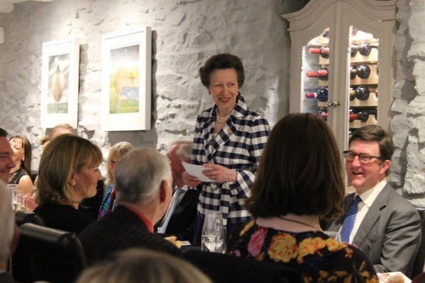 Lucy Presents A Picture To A Very Special Person!