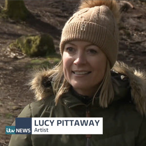 Planting the first trees on ITV News