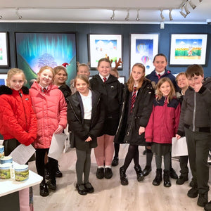 Young Artists Inspired by Brompton Gallery Visit