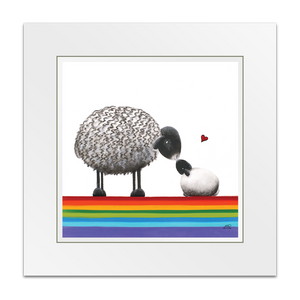 Love Ewe Mounted Artist Proof