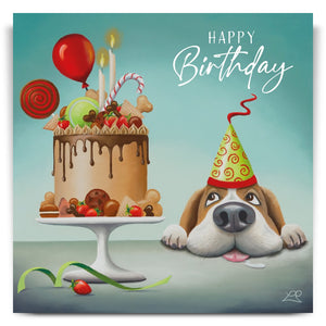 Did Somebody Say Cake? - Happy Birthday Card