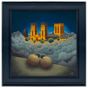 Night Lights on York Minster - Original Artwork