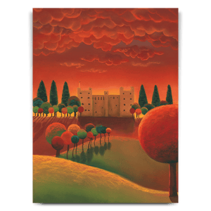 Sunset At Bolton Castle