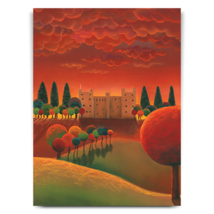 Sunset At Bolton Castle