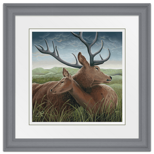 Nature's Way 15" Framed in Slate Bevel
