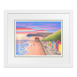 Sunrise Stroll by the Sea