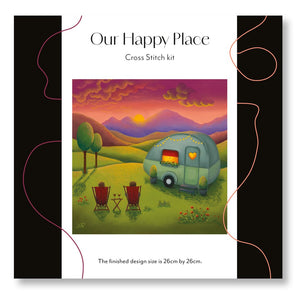 Our Happy Place - Cross Stitch