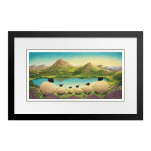 The Best Things in Life are Free 15" x 7.5" Framed in Web Black