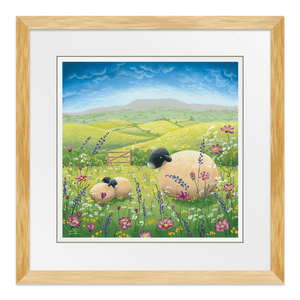 Its the Little Things in Life 10" Framed in Web Oak