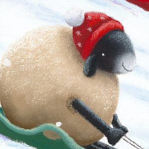 Jingle Trails and Woolly Tails - Original Artwork