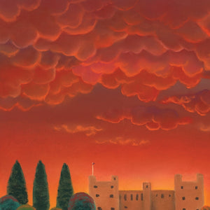 Sunset at Bolton Castle