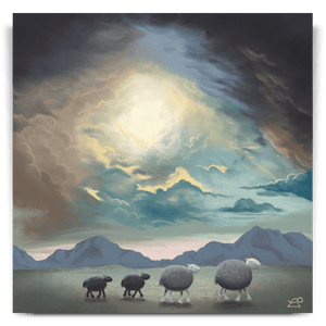Guiding the Way 40" Unframed Canvas