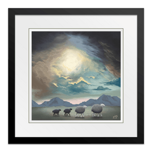 Guiding the Way 26" Framed in Black