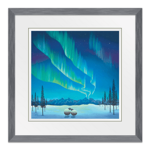 Light Up Your Life 18" Framed in Slate