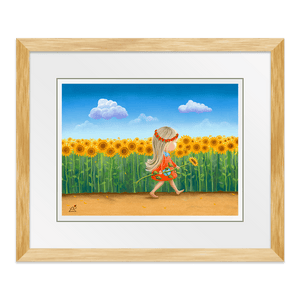 Sunflowers and Smiles - Artist Proof