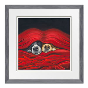 Pawfect 26" Framed in Slate Grey
