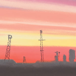 Transporter Bridge - a Symbol of Strength - Original Artwork