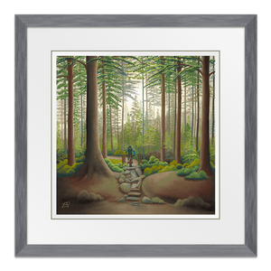 Born to Ride 26" Framed in Slate Grey