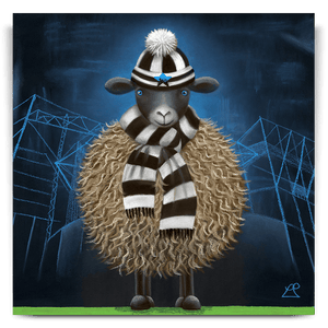 Toon Baaarmy 22" Unframed Canvas