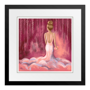 Serenity 10" Framed in Web Black