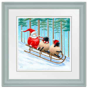 Santa's Sled Squad - Artist Proof