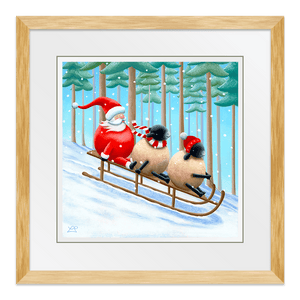Santa's Sled Squad - Artist Proof