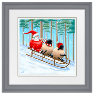 Santa's Sled Squad - Artist Proof