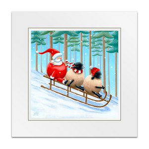 Santa's Sled Squad - Artist Proof