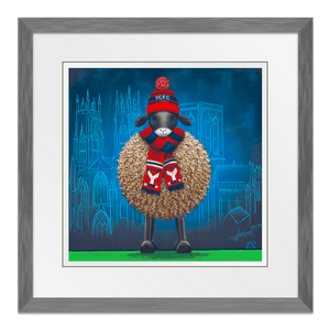 The Minstermen 15" Framed in Slate Grey