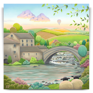 Morning Light on Aysgarth Falls