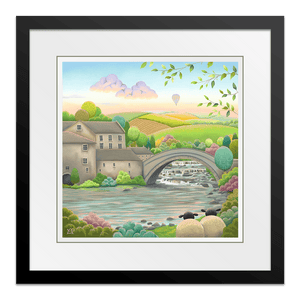 Morning Light on Aysgarth Falls - Artist Proof