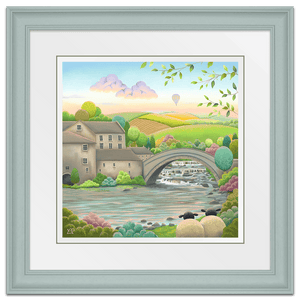Morning Light on Aysgarth Falls - Artist Proof