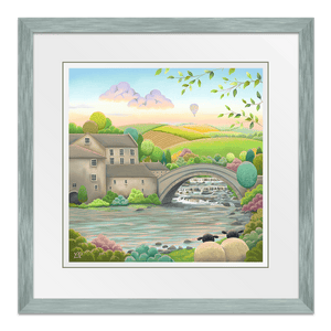 Morning Light on Aysgarth Falls - Artist Proof