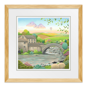Morning Light on Aysgarth Falls - Artist Proof
