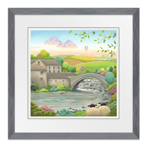 Morning Light on Aysgarth Falls - Artist Proof