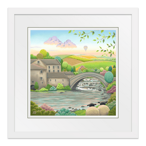 Morning Light on Aysgarth Falls - Artist Proof