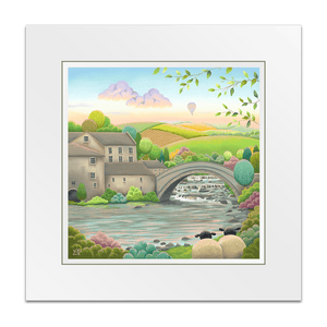 Morning Light on Aysgarth Falls - Artist Proof