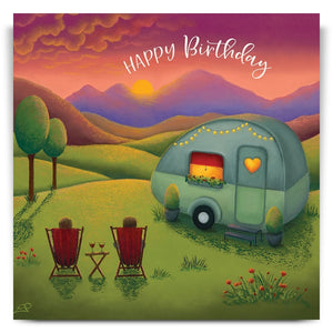 Our Happy Place - Happy Birthday Greetings Card