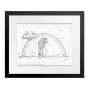 After the Rain comes the Rainbow Limited Edition Sketch