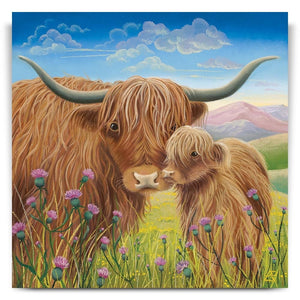 Heather and Thistle - Original Artwork