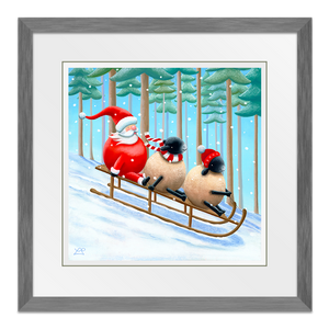 Santa's Sled Squad Artist Proof