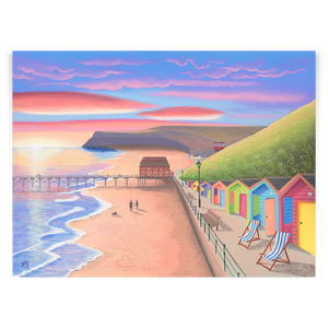 Sunrise Stroll by the Sea