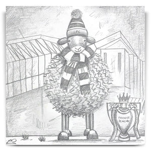 Ewe'll Never Walk Alone Original Artist Sketch