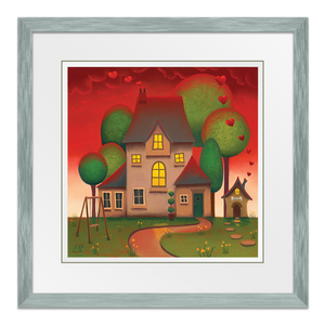 Sending Love Mounted Artist Proof